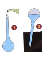 AUTOMATICKÝ DÁVKOVAČ VODY S KULIČKOU 250 ML FIALOVÝ