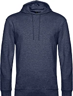 B&C #Hoodie Pánská mikina s kapucí 01.U03W heather navy