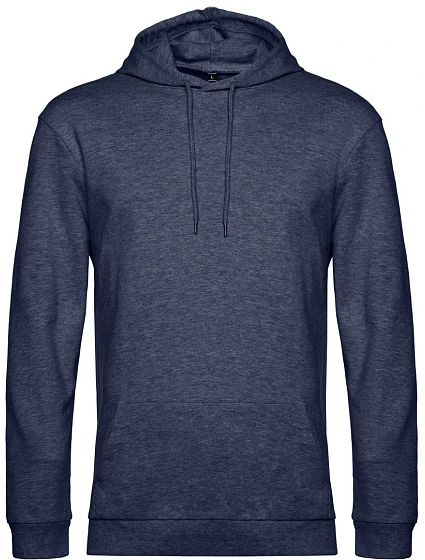 B&C #Hoodie Pánská mikina s kapucí 01.U03W heather navy B&C #Hoodie Pánská mikina s kapucí 01.U03W heather navy