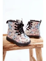 Dětské třpytivé boty s vzory model 21597323 - Boto