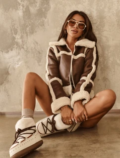 Dámské zateplené sněhule Bežové model 21637486 - Boto