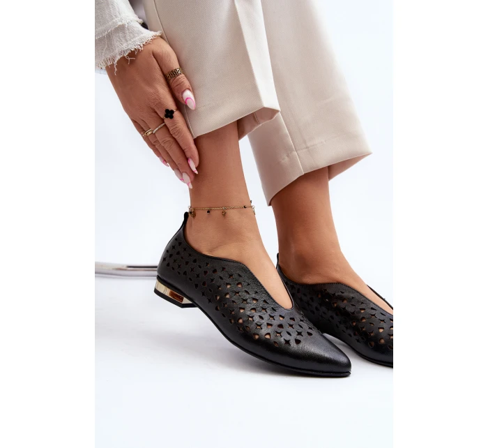 z přírodní kůže  Černé model 21646366 - Zazoo