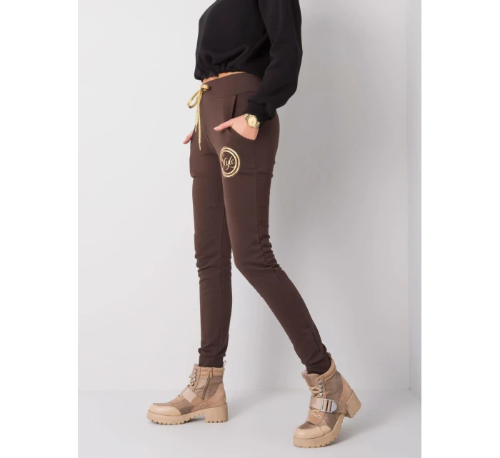 Tepláky RV DR 5992.71 hnědá