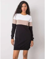 Šaty RV SK 5869.04 bílo-černé