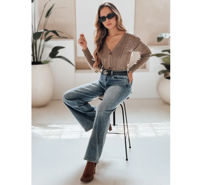 Dámský svetr MELANIA chocolate FashionStreet MY1653