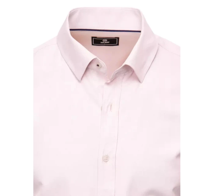 Pánská elegantní světle růžová košile FashionStreet DX2432