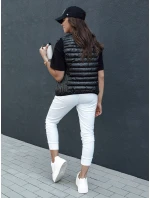 Dámská prošívaná vesta se stojáčkem STYLISHZ černá FashionStreet TY4440