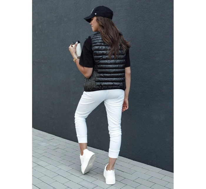 Dámská prošívaná vesta se stojáčkem STYLISHZ černá FashionStreet TY4440