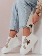 Dámské tenisky na platformě STARPAN beige FashionStreet ZY0869