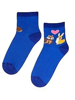 Dámské valentýnské ponožky Wola W84.01P, 36-41