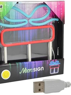 FIGURKA NEONOVÁ LAMPA DÁREK
