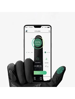 Cyklistické rukavice Rockbros  velikost: černé model 22083564 - Hikvision