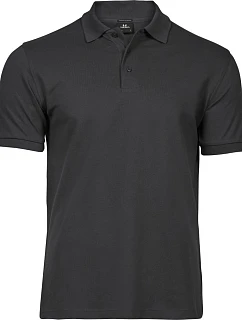 Tee Jays TJ 1405 Pánské luxusní těžké strečové piqué polo 18.1405 dark grey