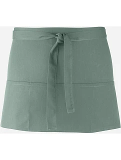 PR 155 Krátká zástěra do pasu s kapsou "Colours" model 22468567 sage - Premier
