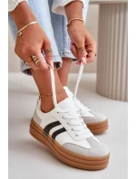 Dámské tenisky na platformě bílo-šedé Nesonice Dámské tenisky na platformě bílo-šedé Nesonice