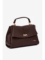 Dámská kabelka z imitace kůže čokoládová model 22221043 - Flora&Co