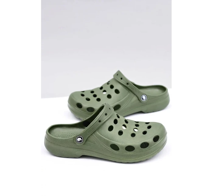 Pánské Klasické Nazouváky Zelené Crocsy