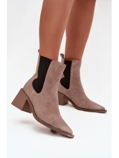 Boty na podpatku model 222524 Step in style