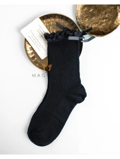 Ponožky Magnetis QR5015 Volán s mašlí