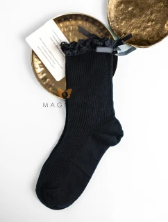 Ponožky Magnetis QR5015 Volán s mašlí