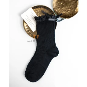 Ponožky Magnetis QR5015 Volán s mašlí Ponožky Magnetis QR5015 Volán s mašlí