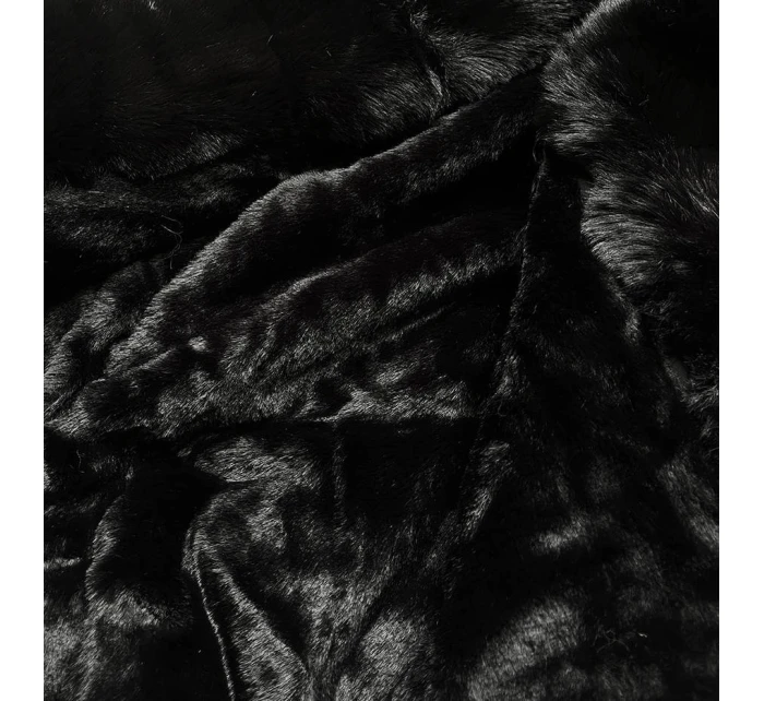 ZIMOWA PARKA DAMSKA NA CZARNA model 21245045 - MHM