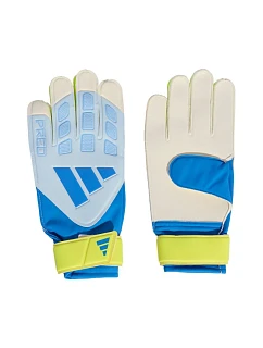 Adidas Predator Training brankářské rukavice bílo-žluto-modré KA7786