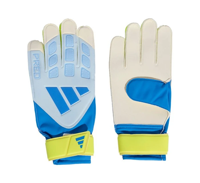 Adidas Predator Training brankářské rukavice bílo-žluto-modré KA7786