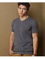 Stedman Stretch-T V-neck Pánské tričko s výstřihem do V 05.9610 slate grey Stedman Stretch-T V-neck Pánské tričko s výstřihem do V 05.9610 slate grey