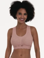 Essential Lace braletka s pěnovou výztuží 5400 rosewood - Anita Classix