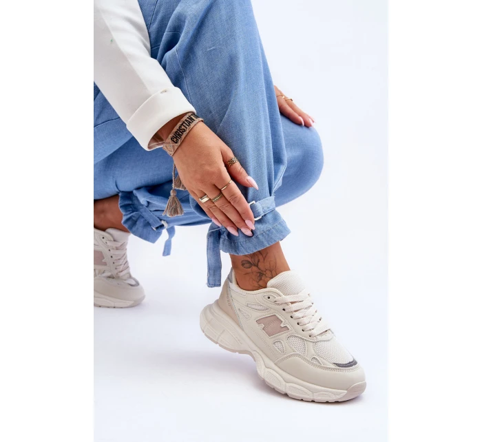 Dámské Sportovní Boty S Bežové model 21626241 - Boto Dámské Sportovní Boty S Bežové model 21626241 - Boto