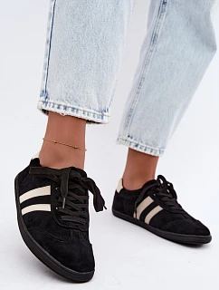 Dámské barefoot černé tenisky Kessy