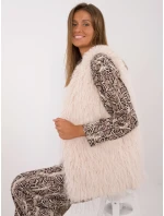 Kamizelka AT KZ jasny beżowy model 20479837 - FPrice Kamizelka AT KZ jasny beżowy model 20479837 - FPrice