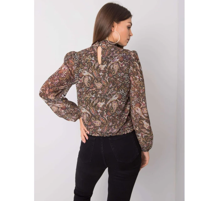 Halenka D50039F11031A tmavě zelená