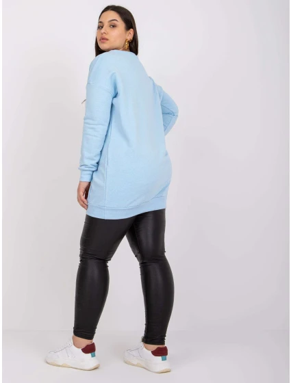 Mikina RV BL 7124.01 světle modrá