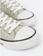 Originální tenisky zelené dámské bez podpatku Originální tenisky zelené dámské bez podpatku