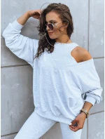 Dámský komplet 3 v 1 světle šedý Dstreet model 21970704 - FashionStreet Dámský komplet 3 v 1 světle šedý Dstreet model 21970704 - FashionStreet