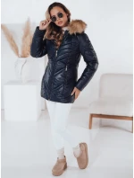 Dámská prošívaná zimní bunda SOLARIS navy blue FashionStreet TY4009