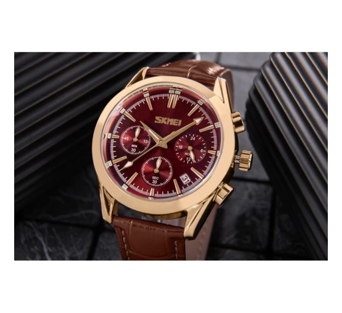 Pánské hodinky Skmei 9127BN + BOX Pánské hodinky Skmei 9127BN + BOX