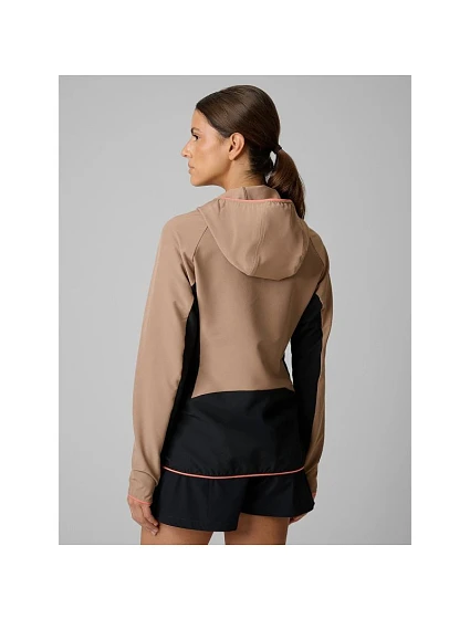 Dámská větruodolná softshellová bunda model 22195729 dámské - 4F Dámská větruodolná softshellová bunda model 22195729 dámské - 4F