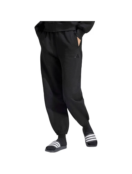 Dámské kalhoty adidas Kit Small Logo Regular Cuffed, černé, KU7935, dámské Dámské kalhoty adidas Kit Small Logo Regular Cuffed, černé, KU7935, dámské