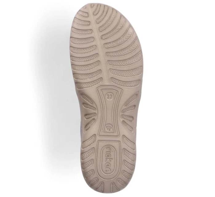 Pohodlné modré sandály Rieker W RKR587