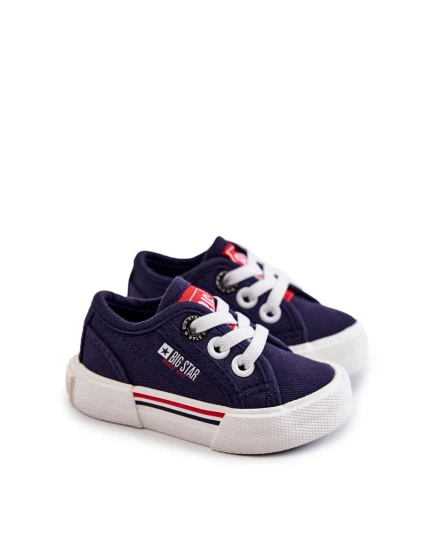 Dětské nízké tenisky Big Star model 21576997 Námořnická modrá - Big Star Shoes Dětské nízké tenisky Big Star model 21576997 Námořnická modrá - Big Star Shoes