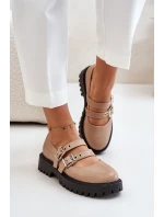 Dámské Polobotky S Pásky Eko Kůže model 21671057 - Boto