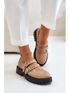 Dámské Polobotky S Pásky Eko Kůže model 21671057 - Boto