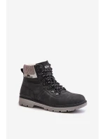 Zateplené dámské kotníkové boty černé model 21676755 - Lee Cooper Zateplené dámské kotníkové boty černé model 21676755 - Lee Cooper