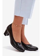 Lodičky na podpatku Vinceza 58622 Černé Lodičky na podpatku Vinceza 58622 Černé