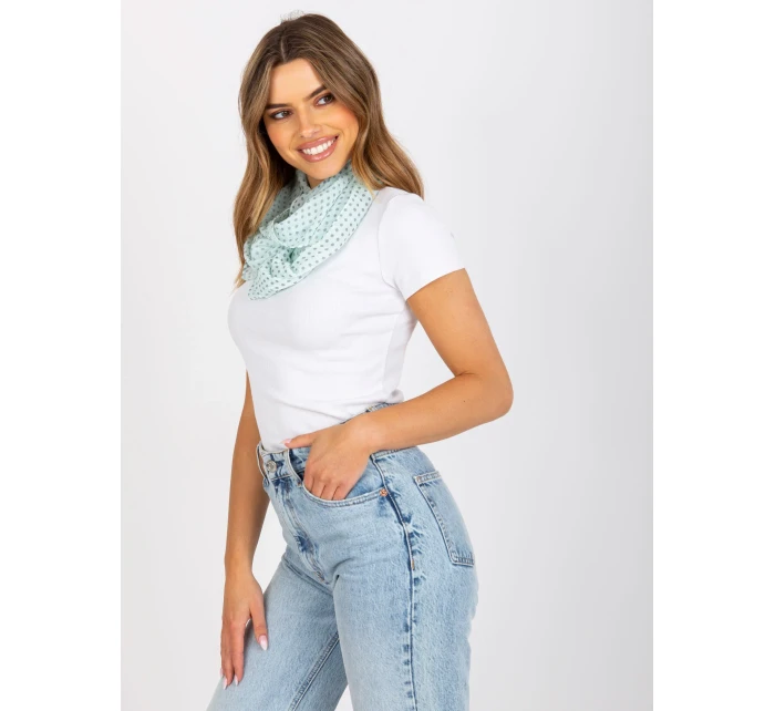 Dámský šátek AT CH model 17401805 mátový - FPrice Dámský šátek AT CH model 17401805 mátový - FPrice