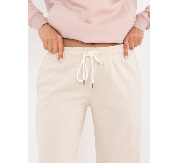 Tepláky RV DR A590.08 světle béžové