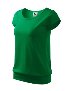 City tričko dámské středně zelená